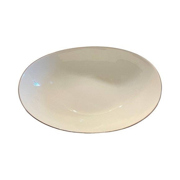 Noritake Cream and Silver Rim Bowl - Picture 2 of 6